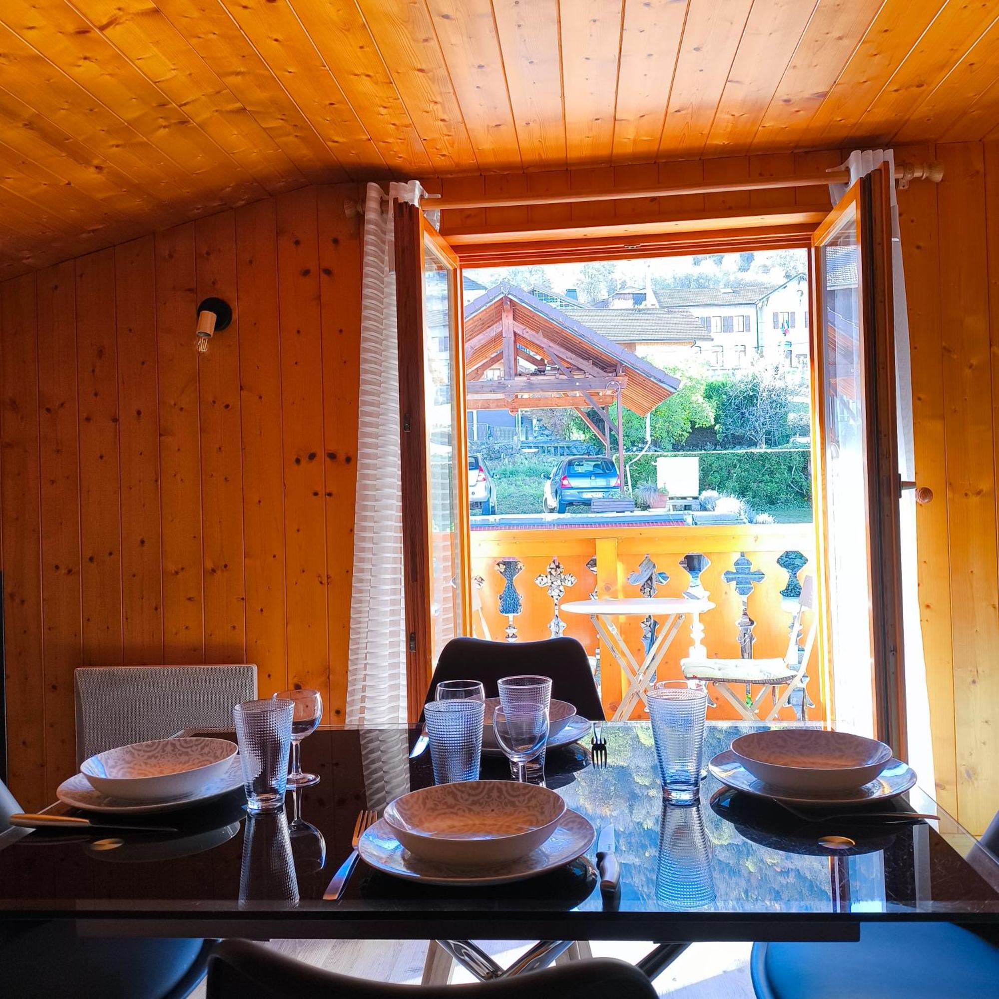 T2 Tout Confort Avec Balcon Au Calme Entre Lac Et Montagne Brizon ภายนอก รูปภาพ